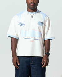Loiter Tournament Jersey Off White/Blue