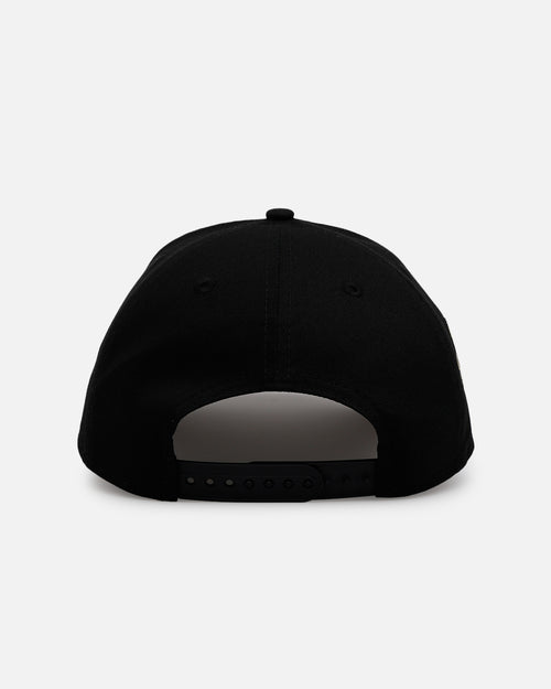 New Era Chicago Bulls 'Raised Metallic Chainstitch' 9FORTY A-Frame Snapback Black