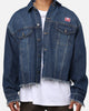 404 Cropped Denim Jacket Indigo