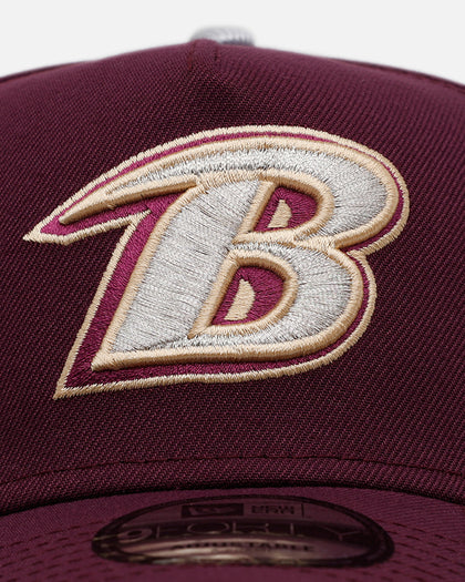 New Era Baltimore Ravens 'Plum' 9FORTY A-Frame Snapback Plum