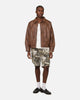 XXIII Vegan Leather Flight Jacket Brown