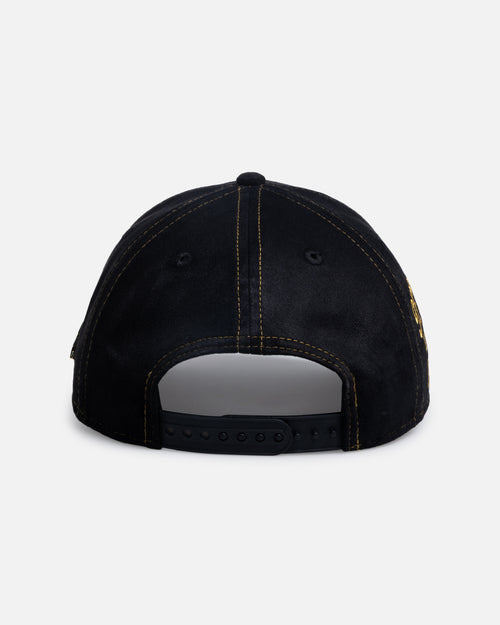 New Era Los Angeles Dodgers 'Statement Suede 10 Year Anniversary' 9FORTY A-Frame Snapback Black Suede