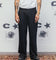 Carre Atlas Wide Leg Pants Black Pinstripe