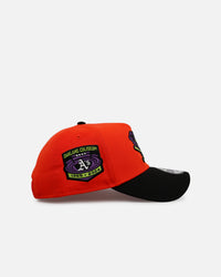 New Era Oakland Athletics 'Halloween' 9FORTY A-Frame Snapback Orange/Black