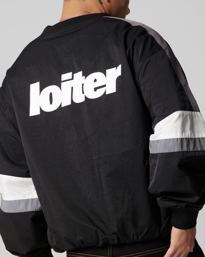 Loiter Studio Athletic Crewneck Black