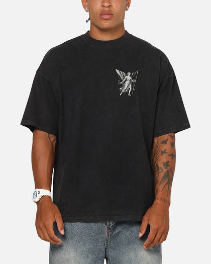 Saint Morta Archangel T-Shirt Vintage Black
