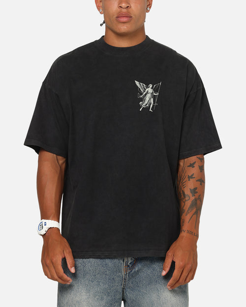 Saint Morta Archangel T-Shirt Vintage Black
