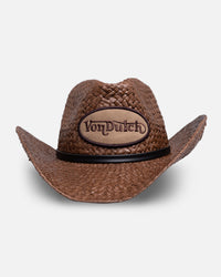 Von Dutch Vintage Ranch Cowboy Hat Brown