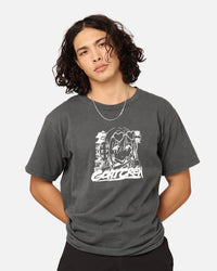 73Studio UWU Girl T-Shirt Off Black