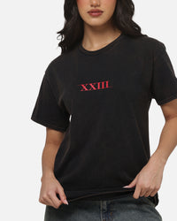 XXIII Rose T-Shirt Black/Red