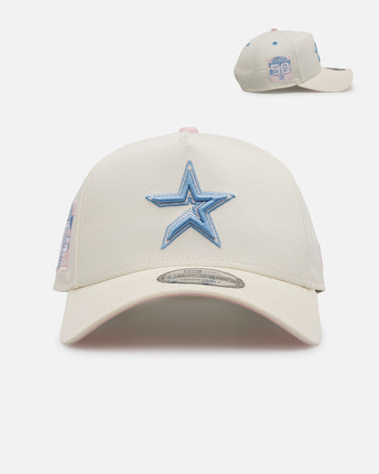 New Era Houston Astros 'Pastel' 9FORTY A-Frame Snapback Chrome White