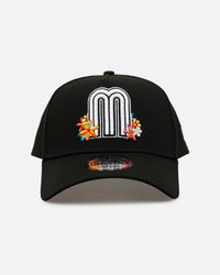 New Era Mexico National Baseball Team 'Summer Flowers' 9FORTY A-Frame Snapback Black