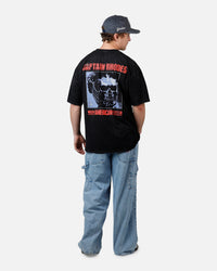 73Studio X WWE Wrestlemania 42 Cody Rhodes T-Shirt Black Acidwash