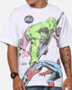 73Studio Marvel The Hulk Lashes Out All Over Print T-Shirt White