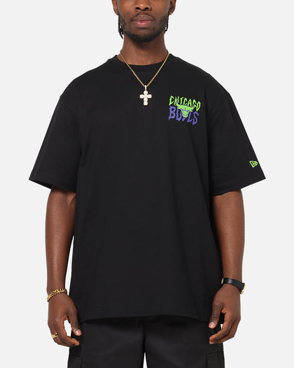 New Era Chicago Bulls Drip T-Shirt Black