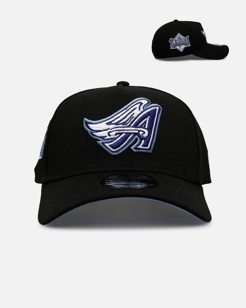 New Era Los Angeles Angels 'Black And Sky Blue' 9FORTY A-Frame Snapback Black/Sky Blue