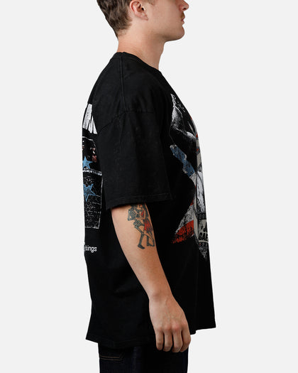 UFC By Culture Kings UFC 250 Justin Gaethje T-Shirt Black Acidwash