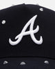 New Era Atlanta Braves 'Embellishment' 9FORTY A-Frame Snapback Navy