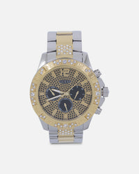Guess Mainline Women's Majesty Crystal '40th Anniversary' Watch Gold