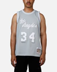 Mitchell & Ness Los Angeles Lakers Shaquille O'Neal 1996-1997 Swingman Jersey Grey