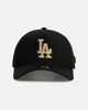 New Era Los Angeles Dodgers 'Canvas Chainstitch Project X' 9FORTY A-Frame Snapback Black/Gold