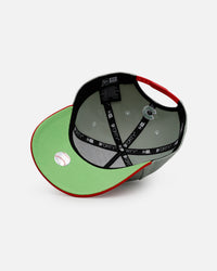 New Era Chicago Cubs 'All I Want For Christmas' 9FORTY A-Frame Snapback Green/Red