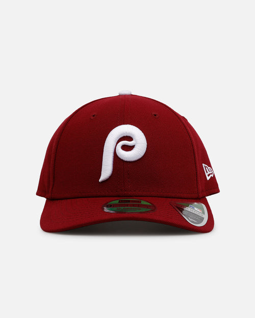 New Era Philadelphia Phillies 'Player Replica' 9FORTY M-Crown Snapback Burgundy