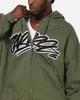 Carre Terrace Zip Hoodie Olive