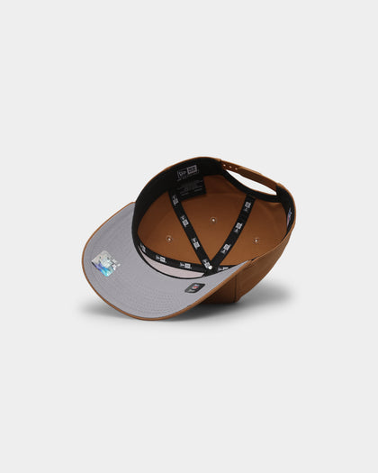 New Era Las Vegas Raiders Pinch Crown Golfer Wheat/Black