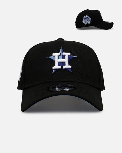 New Era Houston Astros 'Black And Sky Blue' 9FORTY A-Frame Snapback Black/Sky Blue