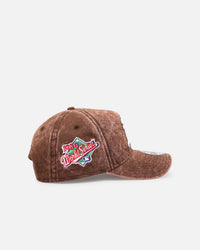 New Era Oakland Athletics 'Washed Walnut' 9FORTY A-Frame Snapback Walnut
