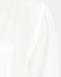 XXIII Crete Long Sleeve Button Up Shirt White
