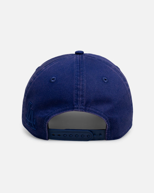 New Era Los Angeles Dodgers 'Snow Washed Fray' 9FORTY A-Frame Unstructured Snapback Dark Royal