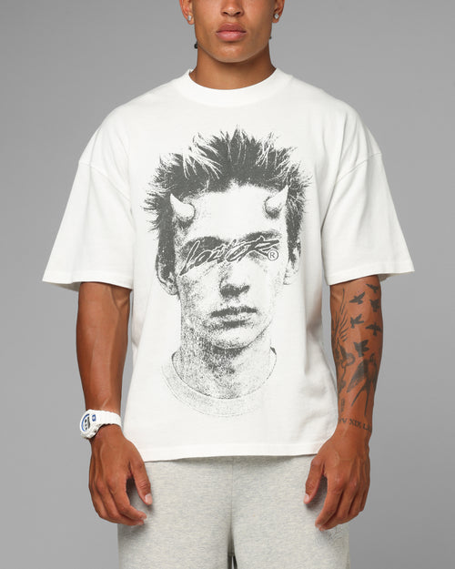 Loiter Born Again T-Shirt Off White