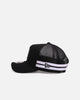 New Era Las Vegas Raiders 'Stripe' 9FORTY A-Frame Trucker Snapback Black/White