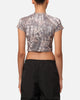 XXIII Women's Boiler Room Crop T-Shirt Hunter Camo
