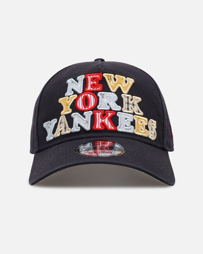 New Era New York Yankees 'Fabric Shop' 9FORTY A-Frame Snapback Navy