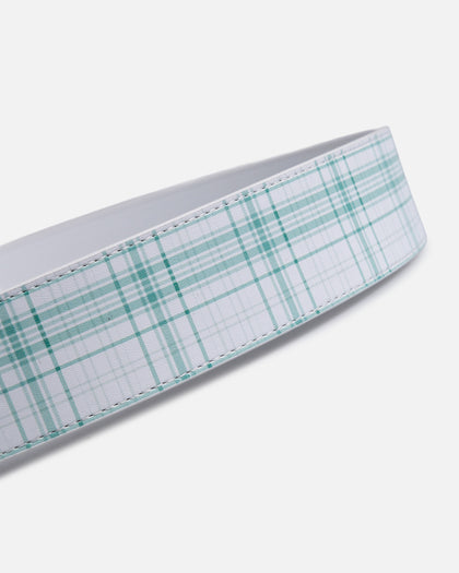 Loiter Star Born Belt Green Plaid