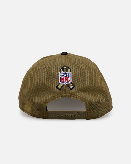 New Era Philadelphia Eagles 'Salute' 9SEVENTY Snapback Olive