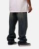 MNML Ultra Baggy Washed Up Denim Jeans Blue