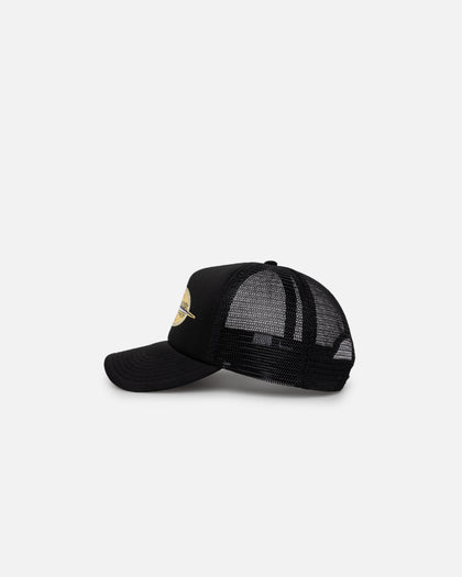 Stussy Points Trucker Cap Black