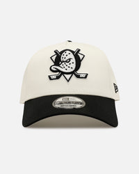 New Era Anaheim Ducks 'Easy Chrome Black' 9FORTY A-Frame Snapback Chrome/Black