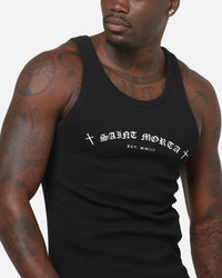 Saint Morta Chronicles Rib Singlet Black