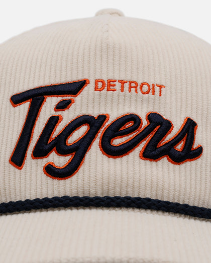 47 Brand Detroit Tigers 'Natural Script' Premium Hitch Corduroy Snapback Natural