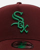 New Era Chicago White Sox 'Frosted Burgundy' 9FORTY A-Frame Snapback Burgundy