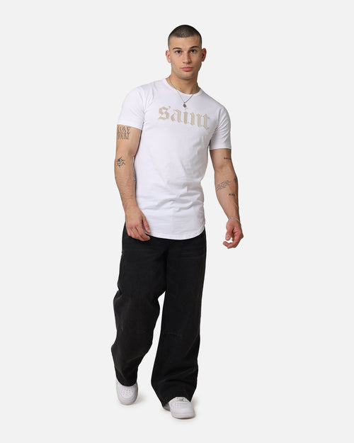 Saint Morta Cambronne Snake El Duplo T-Shirt White/Stone