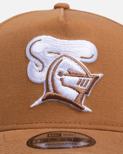 New Era Newcastle Knights 'NRL 2026' 9FORTY A-Frame Snapback Med Beige