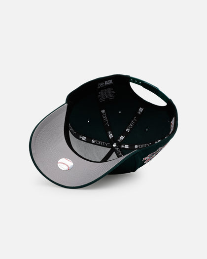New Era Oakland Athletics 'Evergreen' 9FORTY A-Frame Snapback Dark Green