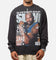 Mitchell & Ness Los Angeles Lakers Shaquille O'Neal Slam Magazine Crewneck Faded Black