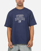 Bleacher Athletic Sydney Roosters NRL Embroidered Logo T-Shirt Navy